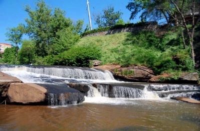 Lower Reedy River Falls. Click for full size. Lower Reedy River Falls image. Click for full size.
