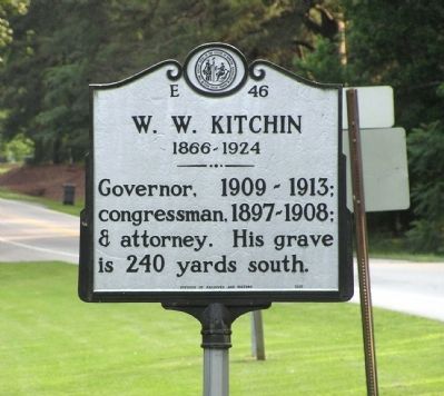 W. W. Kitchin Marker image. Click for full size.