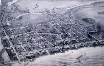 Early Bristol Map on Marker. Click for full size. Early Bristol Map on Marker image. Click for full size.