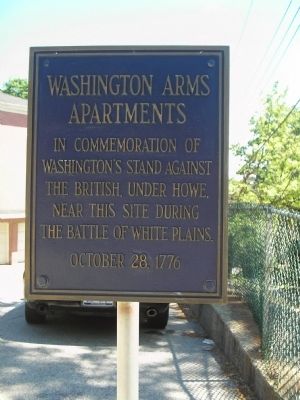 Washington Arms Apartments Marker image. Click for full size.