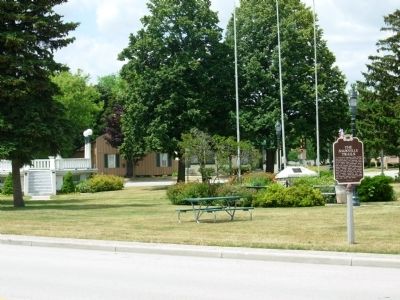 The Saukville Trails Marker. Click for full size. The Saukville Trails Marker image. Click for full size.