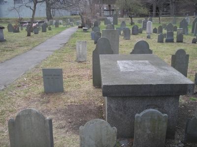 Graves in the Old Burial Ground image. Click for full size.