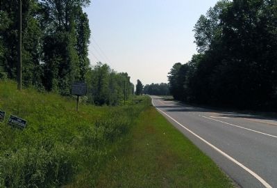Wide view of the Sherman's March Marker. Click for full size. Wide view of the Sherman's March Marker image. Click for full size.