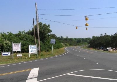 Wide view of the McPhaul’s Mill Marker. Click for full size. Wide view of the McPhaul’s Mill Marker image. Click for full size.