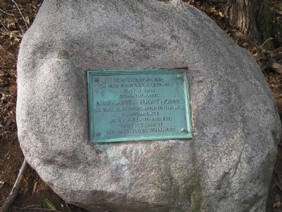 Nathaniel Hawthorne Marker image. Click for full size.