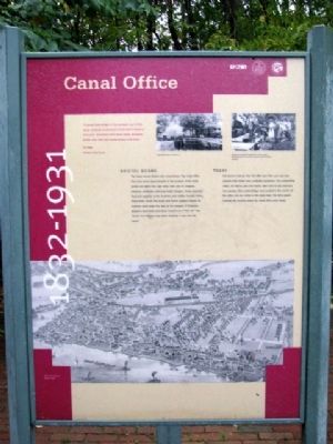 Canal Office Marker image. Click for full size.