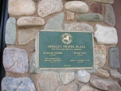 Ardsley Travel Plaza Marker image. Click for full size.