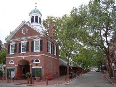 The Head House with the New Market Behind It image. Click for full size.