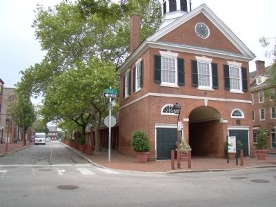 The Head House with the New Market Behind It image. Click for full size.