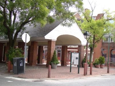 South End of the New Market and Marker. Click for full size. South End of the New Market and Marker image. Click for full size.