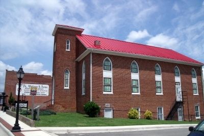 First Baptist Church CRIEHT Marker. Click for full size. First Baptist Church CRIEHT Marker image. Click for full size.