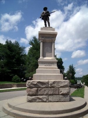 Farmville Confederate Veterans Monument at its original location downtown. Click for full size. Farmville Confederate Veterans Monument at its original location downtown image. Click for full size.