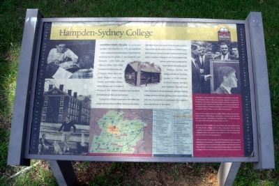 Hampden-Sydney College CRIEHT Marker. Click for full size. Hampden-Sydney College CRIEHT Marker image. Click for full size.