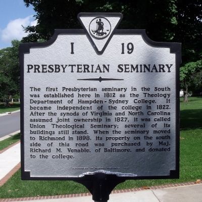 Presbyterian Seminary Marker image. Click for full size.