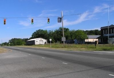 Wide view of the Sherman's March Marker. Click for full size. Wide view of the Sherman's March Marker image. Click for full size.