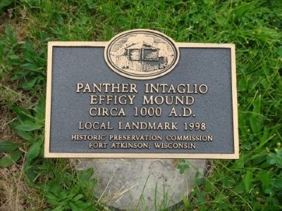 Panther Intaglio Marker. Click for full size. Panther Intaglio Marker image. Click for full size.