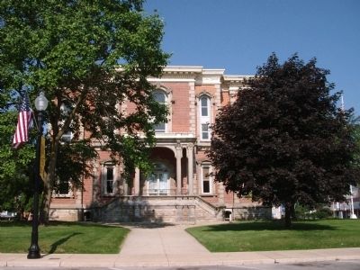 East Entry to the Courthouse.. Click for full size. East Entry to the Courthouse. image. Click for full size.
