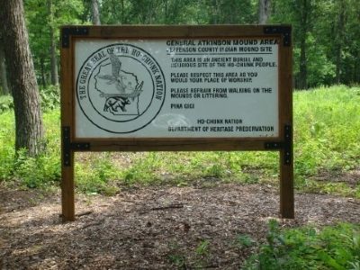 Lake Koshkonong Effigy Mounds Marker image. Click for full size.