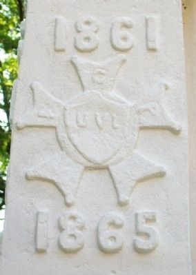 Union Veteran Legion Sherman Monument Detail. Click for full size. Union Veteran Legion Sherman Monument Detail image. Click for full size.