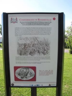 Confederates in Rogersville. Click for full size. Confederates in Rogersville image. Click for full size.