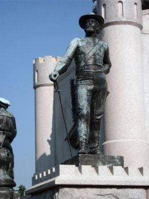 South/East Statue. Click for full size. South/East Statue image. Click for full size.
