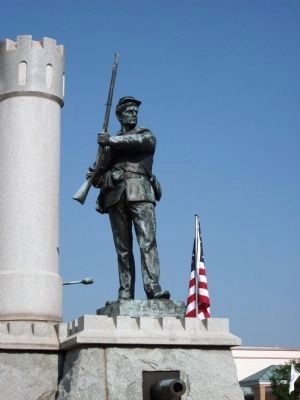 North/East Statue. Click for full size. North/East Statue image. Click for full size.