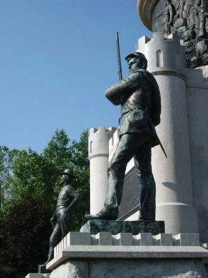Profile - - North/East Statue. Click for full size. Profile - - North/East Statue image. Click for full size.