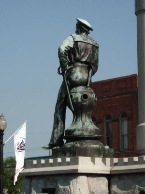 Obverse - - South/West Statue. Click for full size. Obverse - - South/West Statue image. Click for full size.