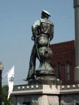 Obverse - - South/West Statue image. Click for full size.