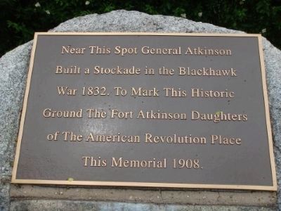 Related Fort Koshkonong Marker image. Click for full size.