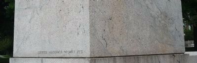 Titanic Memorial - southwest corner image. Click for full size.