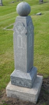 Chapman Cemetery GAR Marker Marker image. Click for full size.