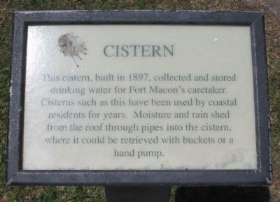 Cistern Marker. Click for full size. Cistern Marker image. Click for full size.