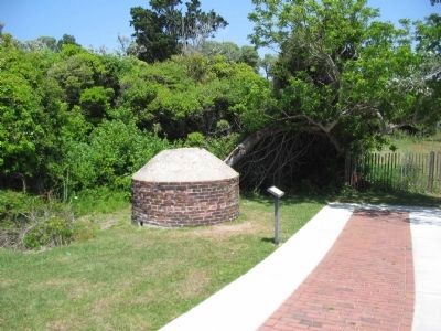 Cistern and Marker. Click for full size. Cistern and Marker image. Click for full size.
