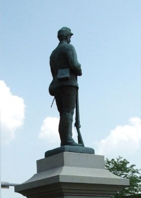 Obverse View - - Top Statue image. Click for full size.