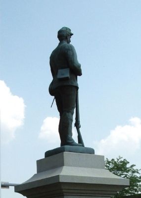 Obverse View - - Top Statue. Click for full size. Obverse View - - Top Statue image. Click for full size.