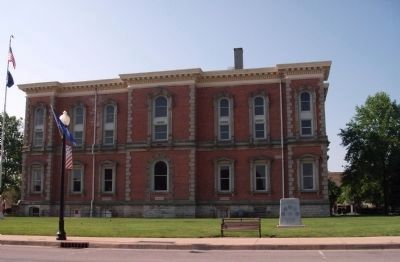 Randolph County Courthouse - Winchester, Indiana image. Click for full size.