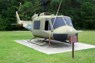 UH-1A Iroquois Utility Helicopter and Marker image. Click for full size.