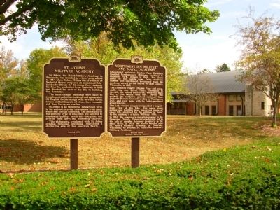 Northwestern Military and Naval Academy Marker image. Click for full size.