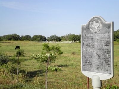 Oxford Cemetery and Marker image. Click for full size.