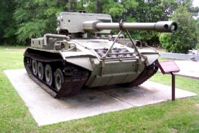 M-56 Scopion Self-Propelled Antitank Gun and Marker. Click for full size. M-56 Scopion Self-Propelled Antitank Gun and Marker image. Click for full size.