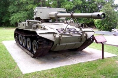 M-56 Scopion Self-Propelled Antitank Gun and Marker image. Click for full size.