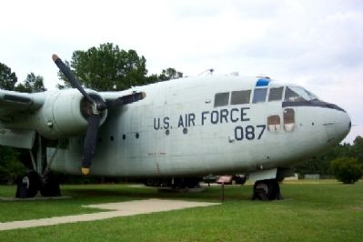 Fairchild C-119 "Flying Boxcar" and Marker. Click for full size. Fairchild C-119 "Flying Boxcar" and Marker image. Click for full size.