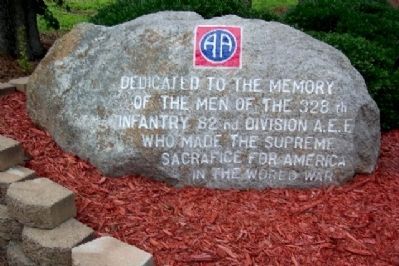328th Infantry Rock image. Click for full size.
