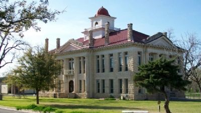 Blanco County Courthouse image. Click for full size.
