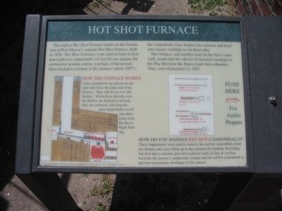 Hot Shot Furnace Marker. Click for full size. Hot Shot Furnace Marker image. Click for full size.