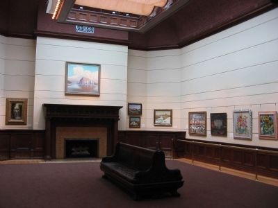 Two-story Skylit Art Gallery. Click for full size. Two-story Skylit Art Gallery image. Click for full size.
