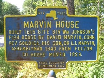 Marvin House Marker image. Click for full size.