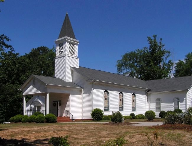 Cartledge Creek Baptist Church (1826) image. Click for full size.