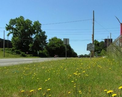 Wide view of the N.C. Farmers' Alliance Marker. Click for full size. Wide view of the N.C. Farmers' Alliance Marker image. Click for full size.
